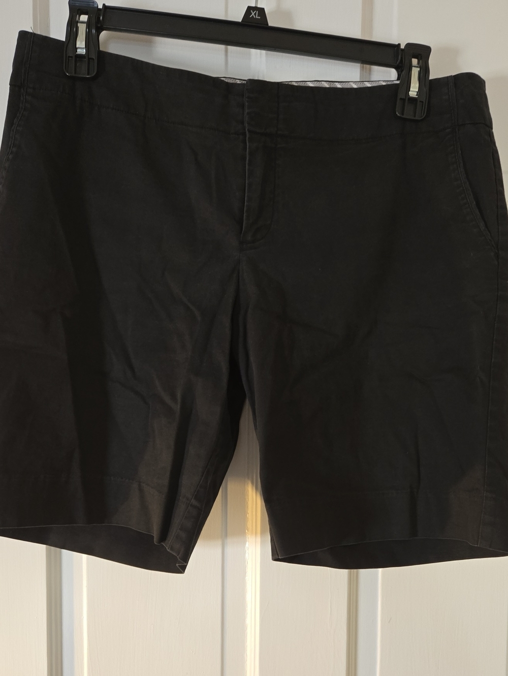 GAP Women's Black Flat Front Shorts